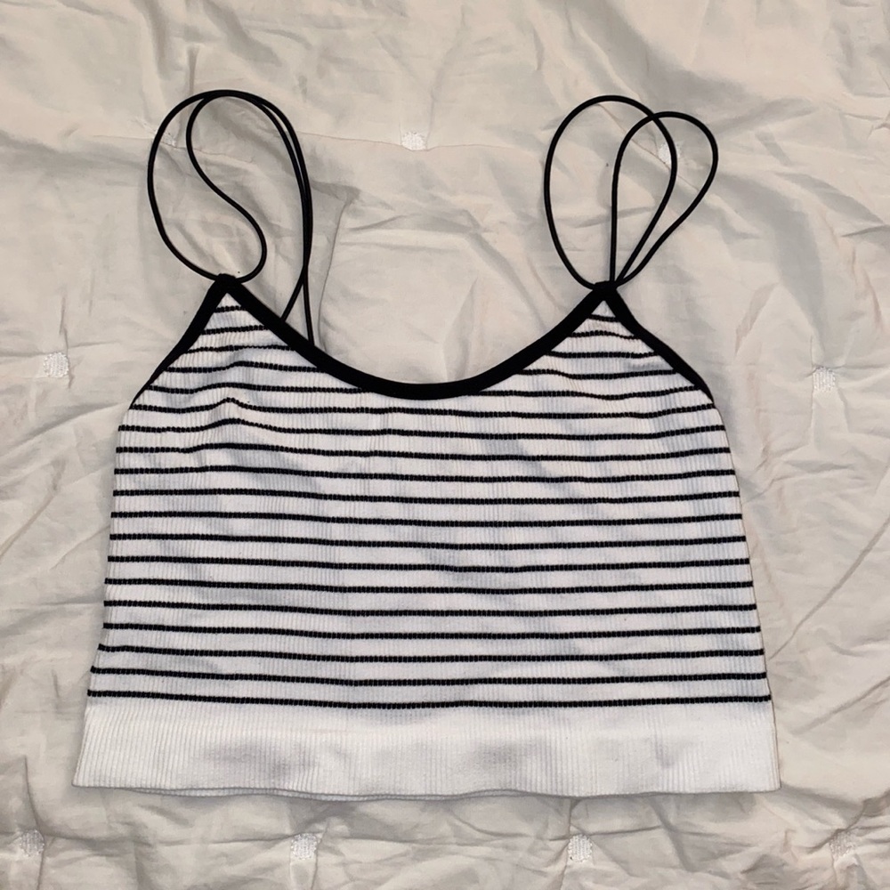 forever 21 seamless cropped tank top